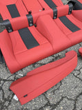 21-24 BMW G82 M4 Coupe Front & Back Seats Cushion Fiona Red Leather