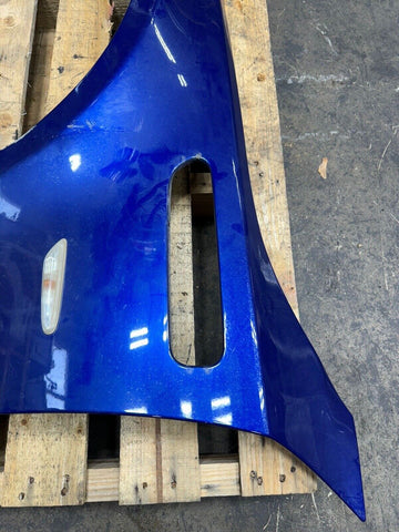 06-10 BMW E60 M5 Front Left Driver Fender Interlagos Blue