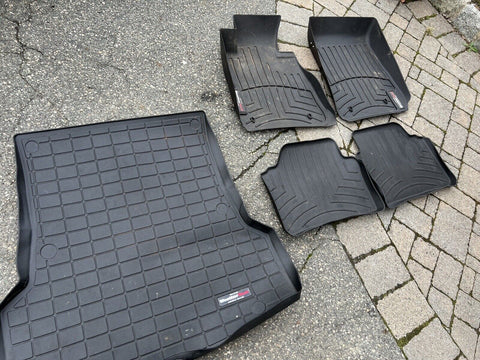 Weathertech Rubber All Weather Floor Mats 08-11 BMW E90 3 Series M3 Sedan