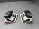 BMW OEM E46 03-06 INNER TRUNK TAILS BRAKE LIGHTS RED CLEAR COUPE VERT