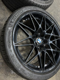 OEM BMW F80 F82 F83 M3 20x9 20x10 WHEELS RIMS STYLE 666M 5x120mm Gloss Black