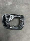 NEW OEM BMW 5 G30 6 G32 7 G11 RIGHT EXTERIOR MIRROR SUPPOTING RING GLOSS BLACK