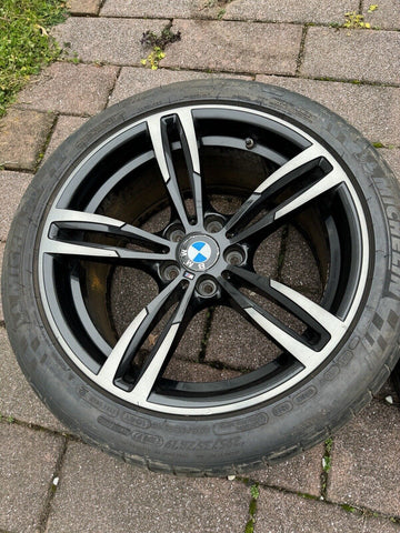 OEM Genuine BMW F80 F82 F83 M3 M4 Rim Wheel Double Spoke 437M 9JX19 10JX19 SET