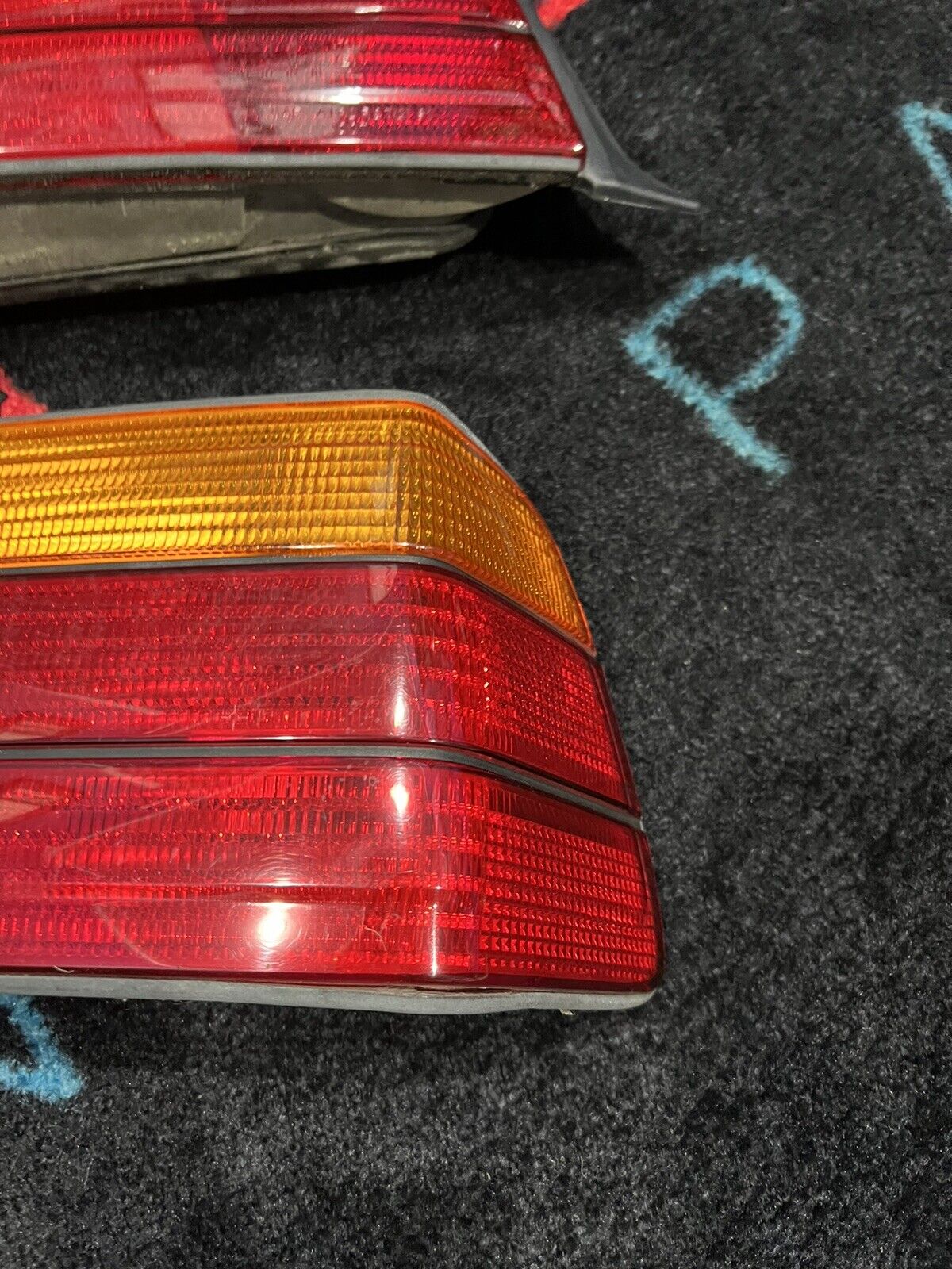 BMW E36 M3 328 325 318 323 1995-1999 Coupe Tail Lights Amber OEM