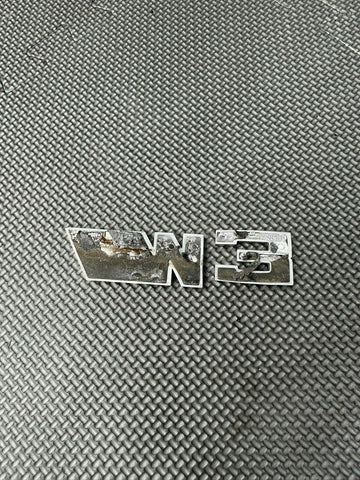 01-06 BMW E46 3 Series M3 Coupe Convertible Trunk EMBLEM LOGO BADGE