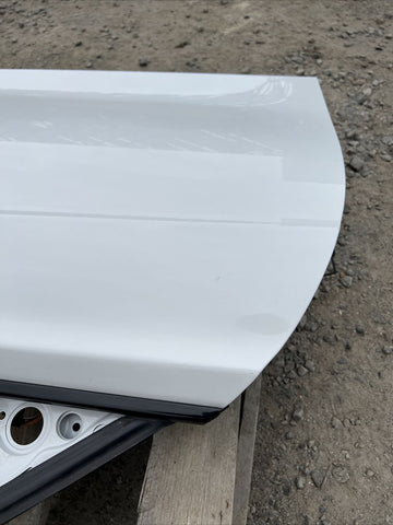 (PICKUP ONLY) 15-18 BMW F30 F80 M3 Alpine White Front Left Driver Door Shell