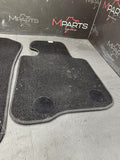 15-20 BMW F82 M4 Coupe Carpets Floor Mats Black Front