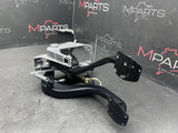 08-13 BMW E90 E92 E93 M3 MANUAL FOOT BRAKE CLUTCH PEDALS ASSEMBLY SWAP