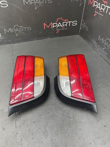 92-99 BMW E36 323 325 328 M3 COUPE TAIL LIGHTS LEFT RIGHT FACTORY SET AMBER