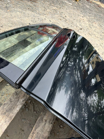 (PICKUP ONLY) 15-18 BMW F30 F80 M3 Black Rear Left Driver Door Shell