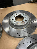 01-06 BMW E46 M3 Brake Drilled & Slotted Rotors Set