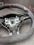 Perforated Leather BMW Flatbottom Steering Wheel Custom 01-06 BMW E46 M3 SMG