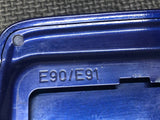 BMW E90 M3 REAR FUEL GAS FILLER CAP COVER DOOR LID BRACKET INTERLAGOS BLUE
