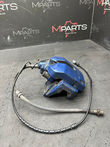 Rear Right Brake Caliper Blue OEM 34217847228 14-19 BMW F85 F86 X5M X6M