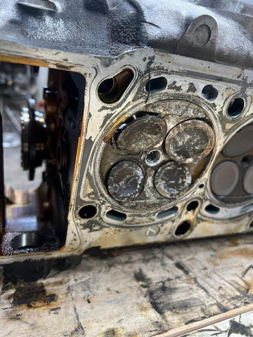 01-06 BMW S54 E46 M3 Motor Engine Cylinder Head Complete + Cams *Damage*