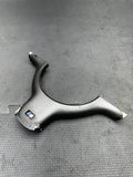 01-06 BMW E46 M3 Lower Steering Wheel Trim Cover Plate Titan Shadow Grey Gray