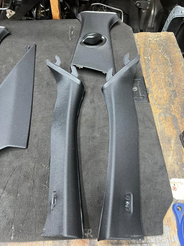 21-23 BMW G80 M3 Sedan A B C Pillars Trims Panels 4785321 OEM