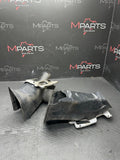 BMW E46 M3 OEM (2001-2006) BRAKE AIR INLET DUCTS + BRACKETS PAIR