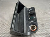 97-99 BMW 323I E36 M3 CENTER CONSOLE DASH POCKET STORAGE CIGARETTE POWER OUTLET