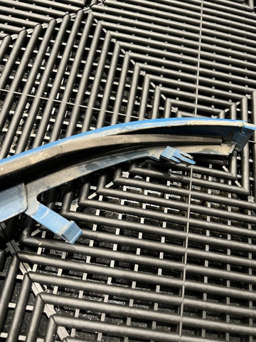01-06 BMW E46 M3 Passenger￼ Headlight Trim Molding W/ Washer Laguna Seca Blue