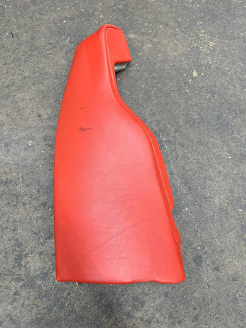 BMW 15-20 F80 F82 M3 M4 Rear Seat Bolster Sahkir Orange Leather Right Passenger