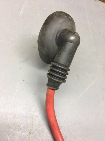 01-06 BMW E46 M3 Battery Red Positive Power Terminal Cable Front