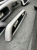 01-06 BMW E46 M3 Convertible Interior Trim Set Brushed Aluminum 8pc Complete