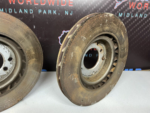 94-06 BMW E46 M3 Front Brake Rotors Left Right Pair Set OEM