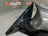 15-20 BMW F82 F83 M4 LEFT DOOR MIRROR NO CAMERA / NO LANE ASSIST / CARBON FIBER