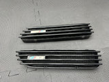 01-06 BMW E46 M3 Fender Vents Grills Grilles Trims Matte Black