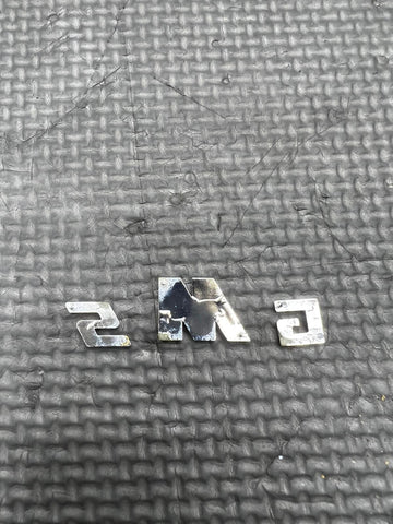 01-06 BMW E46 M3 Center Dome SMG Shift Plate Emblem Badge Logo SMG