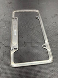 BMW M LICENSE PLATE FRAME BRACKET MOUNT HOLDER CHROME