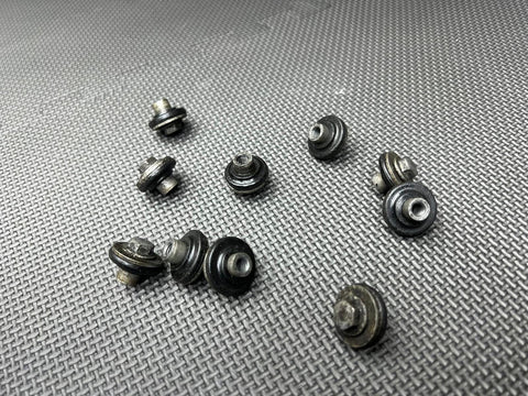 96-99 BMW E36 M3 S52 OEM Valve Cover Bolts Nuts Hardware (10) With Grommets