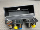 97-99 BMW 323I E36 M3 CENTER CONSOLE DASH POCKET STORAGE CIGARETTE POWER OUTLET