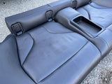 BMW F82 M4 15-20 Rear Back Seats Cushion Black Leather Backrest Bench