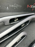 01-06 BMW E46 M3 Convertible Interior Trim Set Brushed Aluminum 8pc Complete