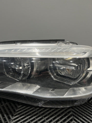 14-19 BMW F15 F16 F85 F86 X5 X6 X5M X6M LEFT XENON ADAPTIVE HEADLIGHT *BROKEN*