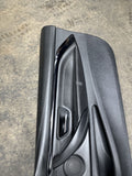 15-20 BMW F82 M4 Right Passenger Black Interior Door Card Door Panel