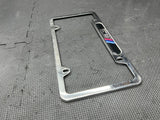 BMW M3 LICENSE PLATE FRAME BRACKET MOUNT HOLDER CHROME