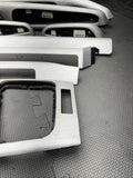 01-06 BMW E46 M3 Convertible Interior Trim Set Brushed Aluminum 8pc Complete