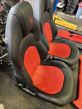 16-20 FERRARI 488 Spider Complete Interior Seats Panels Red Black 4k Miles￼