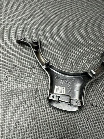 01-06 BMW E46 M3 Lower Steering Wheel Trim Cover Plate Titan Shadow Grey Gray