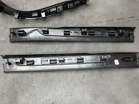 14-18 BMW F15 X5 F85 X5M DOOR SILLS KICK PLATE 7284577