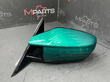 21-23 BMW G80 M3 Competition LH Left Driver Side Mirror OEM Isle Of Man Green