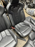 15-20 BMW F82 M4 Coupe Front & Back Seats Cushion Black Leather