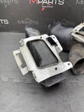 BMW E46 M3 OEM (2001-2006) BRAKE AIR INLET DUCTS + BRACKETS PAIR