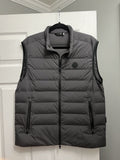 Mens Moncler Gilet Down Modello Vest Grey Gray Size 4