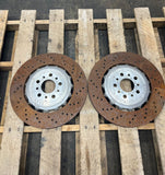 21-23 BMW G80 G82 G83 M3 M4 Rear Brake Discs Rotors Set Genuine