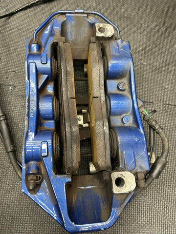 OEM 2015-2019 BMW F85 F86 X5 X5M X6M FRONT LEFT BREMBO BRAKE CALIPER W/ PADS