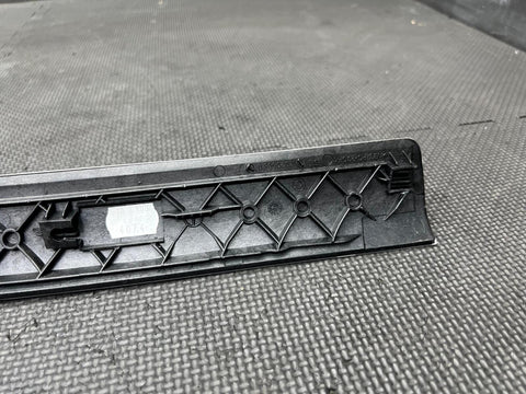 01-06 BMW E46 M3 Dashboard Right Passenger Upper Bezel Trim OEM Brushed Aluminum